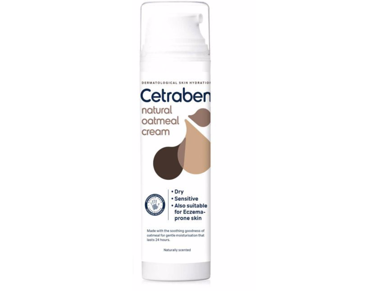 Cetraben Natural Oatmeal Cream, 6.7 oz/190 g