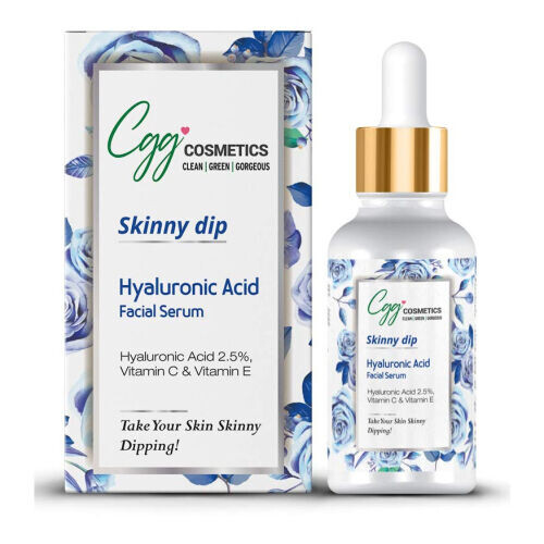 Hyaluronic Acid 2.5%- Vitamin C- E Facial Serum