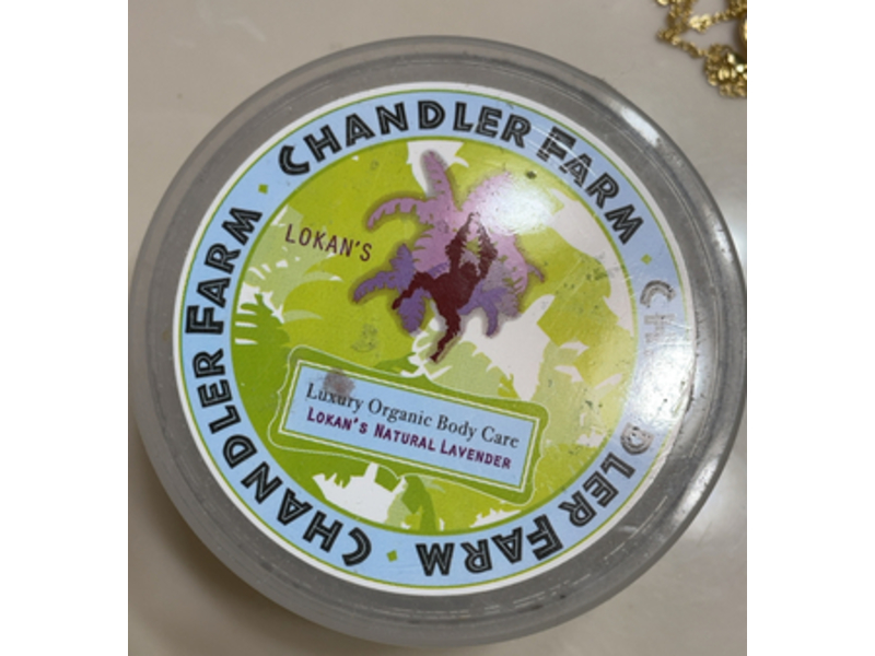 Chandler Farm Luxury Organic Body Care, Lavender, 7 oz/196 g