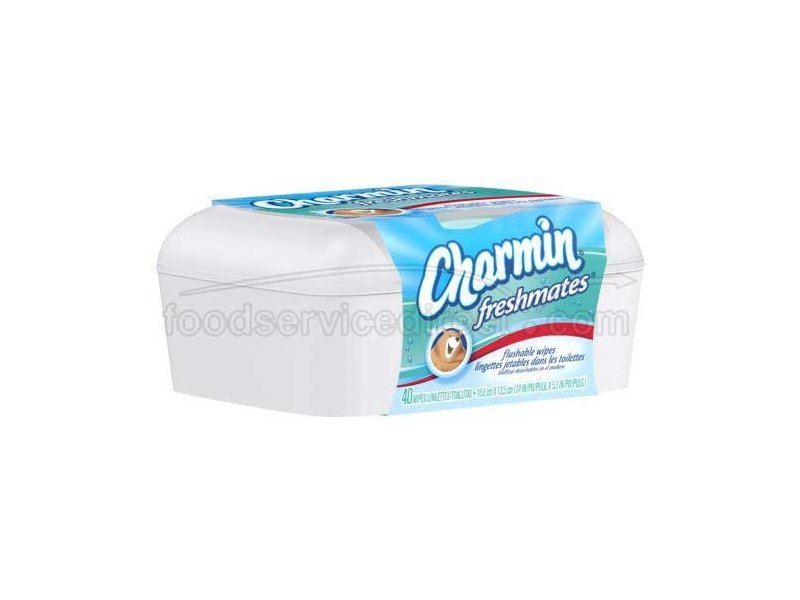 Charrmin Freshmates Cloths with Sleeve, 12 per pack