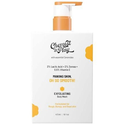 Exfoliating Body Wash 2% Lactic Acid + 2% Zemea + 0.5% Vitamin E