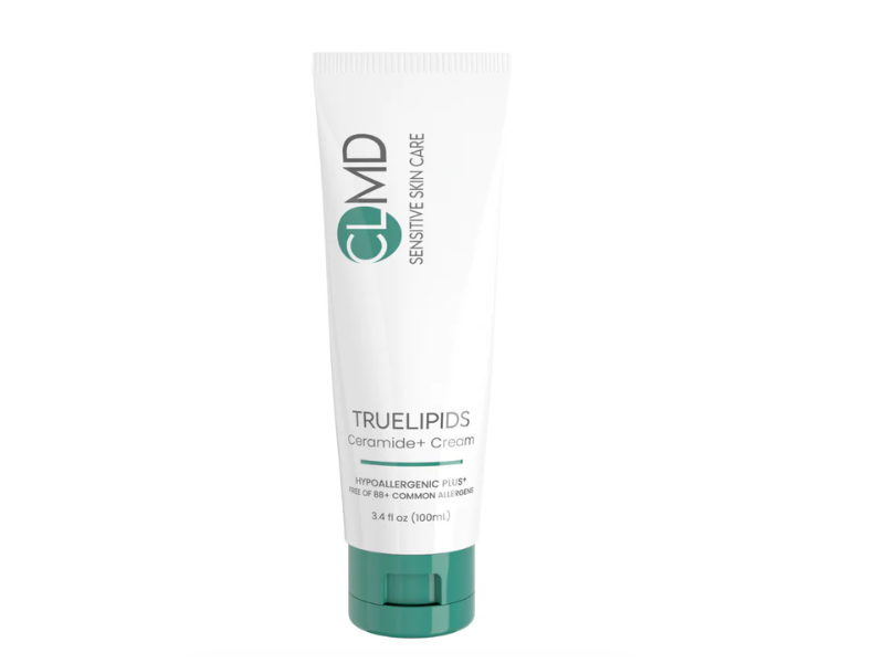 CLMD Sensitive Skin Care TrueLipids True Therapy Ceramide + Cream, 3.4 fl oz/100 mL