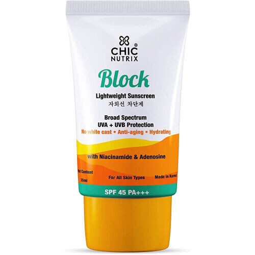 Block Lightweight Sunscreen