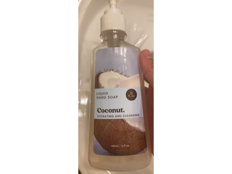 Chrislie Hydrating & Cleaning Liquid Hand Soap, Coconut, 15 fl oz445 mL