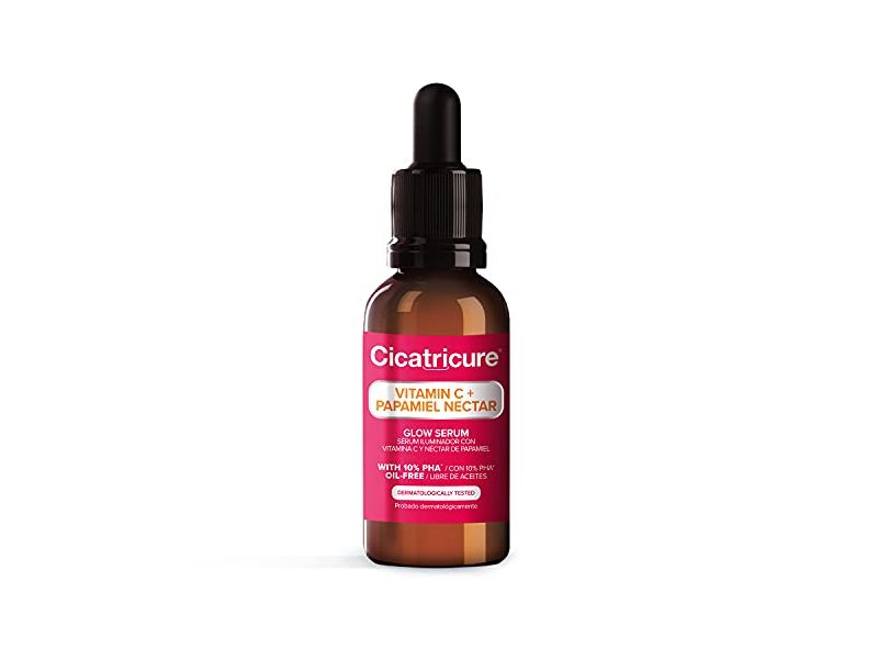 Cicatricure Glow Serum, Vitamin C & Papamiel Nectar,1 fl oz/30 mL