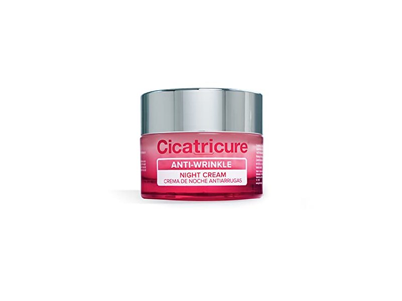 CICATRICURE Night Face Cream, Anti-Wrinkle 1.7 fl oz.