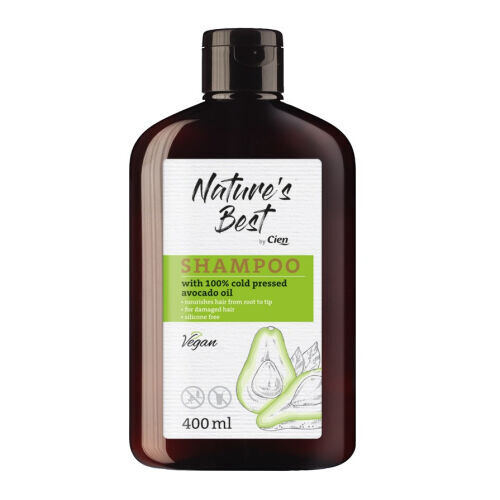 Nature's Best Shampoo With 100% Cold Pressed Avocado Oil