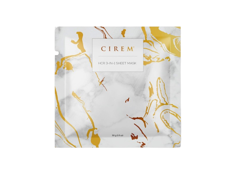Cirem HCR 3-In-1 Sheet Mask, 1 fl oz/30 g
