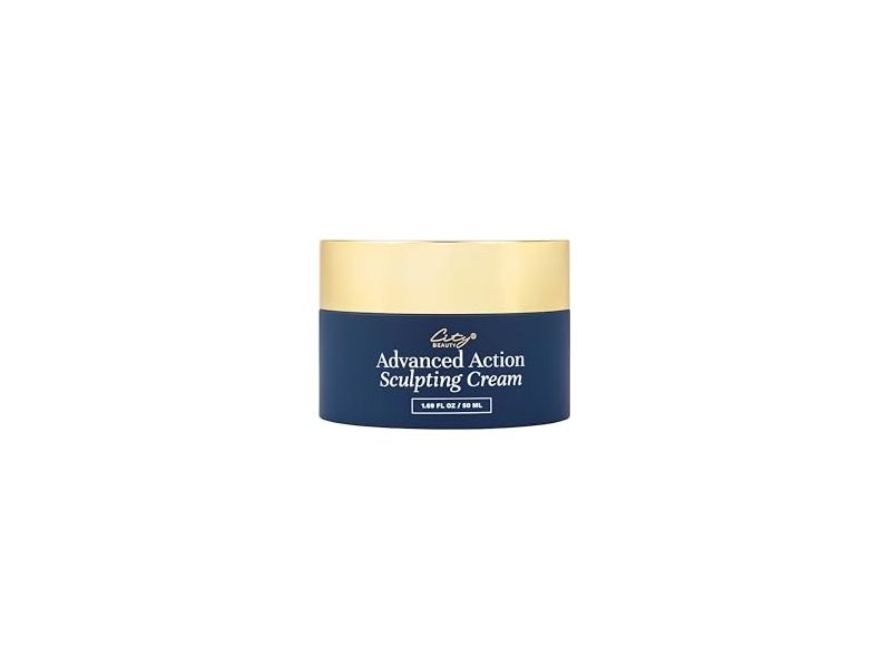 City Beauty Firm & Sculpt Advanced Action Sculpting Cream, Arctic Kelp + Peptide Blend, 1.69 fl oz/50 mL
