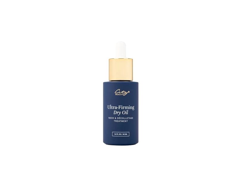 City Beauty Neck & Decolletage Treatment Ultra-Firming Dry Oil, 1.6 fl oz/45 mL