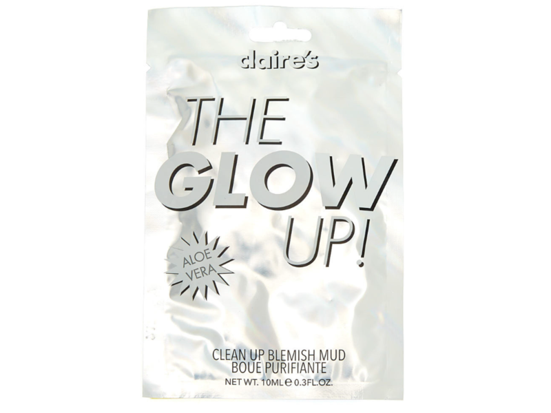 Claire's The Glow Up Clean Up Blemish Mud, Aloe Vera, 0.3 fl oz/10 mL