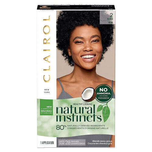 Natural Instincts Semi-Permanent, 2 Black, Midnight