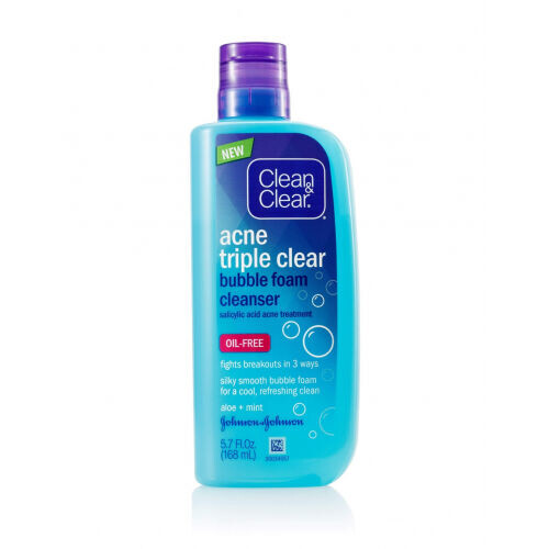 Acne Triple Clear Bubble Foam Cleanser