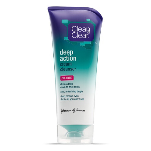 Deep Action Oil Free Cream Face Wash