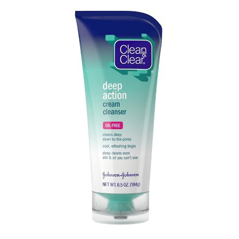 Oil-Free Deep Action Cream Facial Cleanser