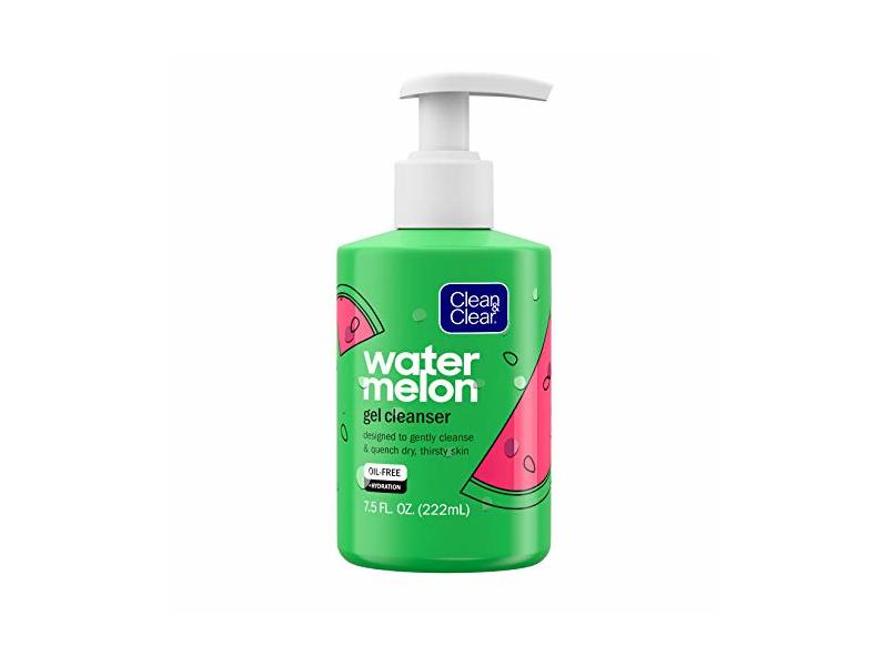 Clean and Clear Watermelon Gel Cleanser, 7.5 fl oz / 222 mL, Pack Of 12
