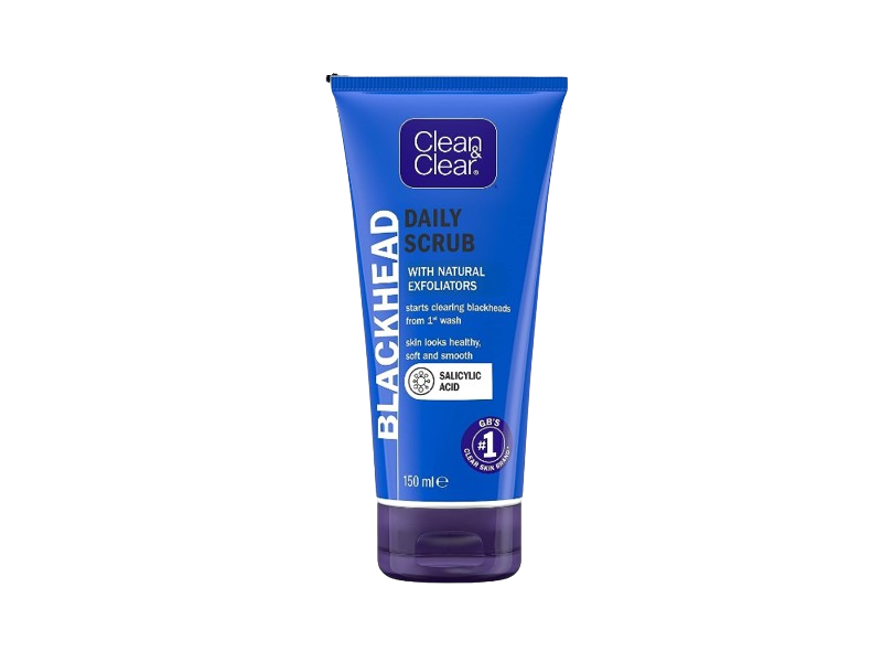 Clean & Clear Blackhead Daily Scrub, Salicylic Acid, 150 mL
