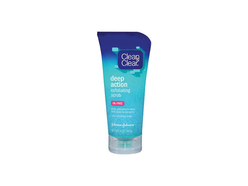 Clean & Clear Deep Action Exfoliating Scrub, johnson & johnson