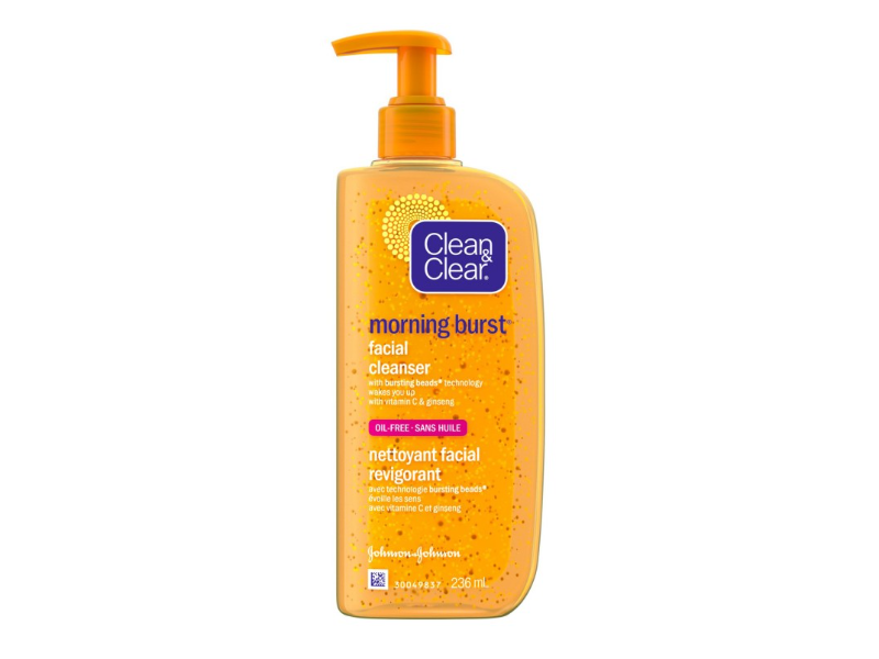 Clean & Clear Facial Cleanser, Morning Burst, 236 mL