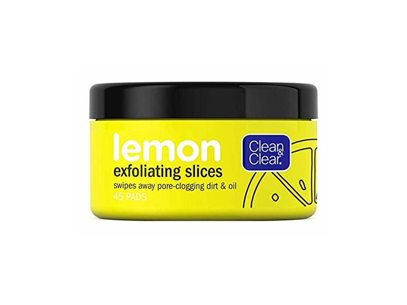 Clean & Clear Lemon Exfoliating Slices 45 Count (2 Pack)