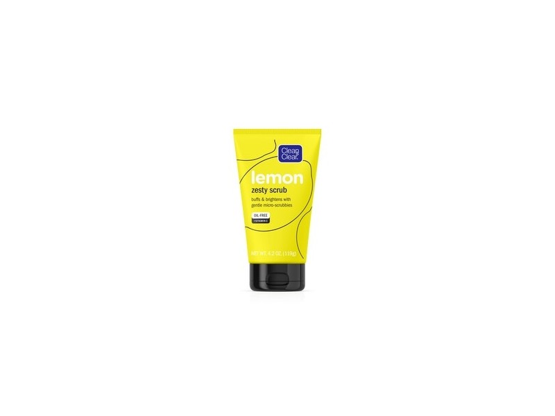 Clean & Clear Lemon Zesty Oil-Free Face Scrub with Vitamin C