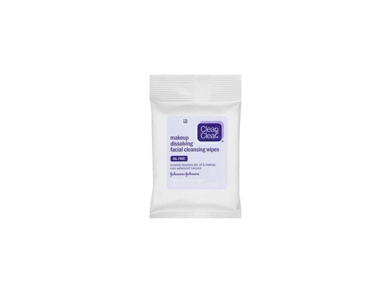 Clean & Clear Makeup Dissolving Facial Cleansing Wipes
