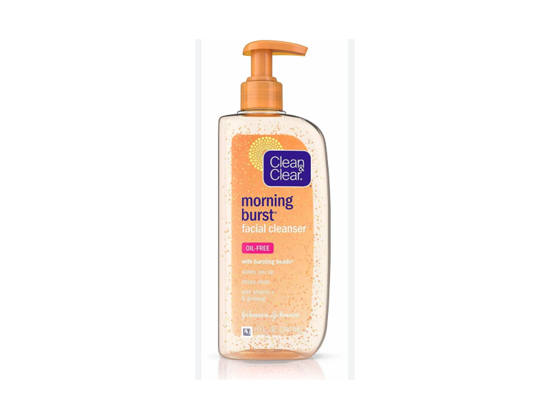 Clean & Clear Morning Burst Facial Cleanser, 8 fl oz/240 mL