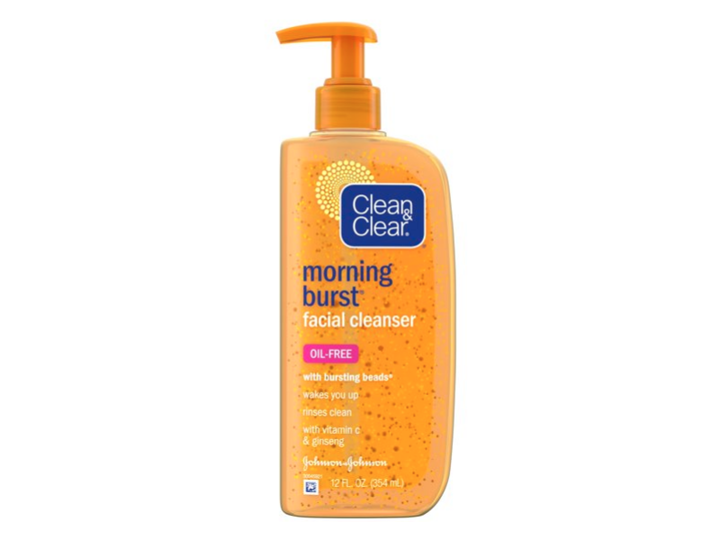 Clean & Clear Morning Burst Facial Cleanser, Oil-Free, 12 fl. oz/354 mL