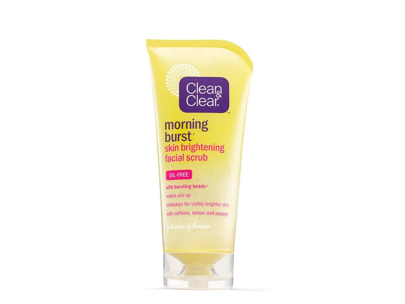 Clean & Clear Morning Burst Skin Brightening Facial Scrub, johnson & johnson