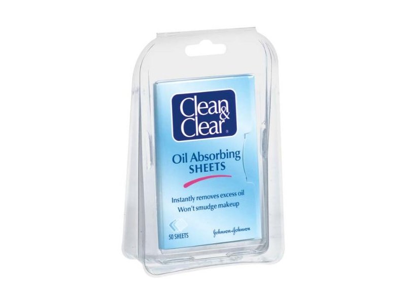 Clean & Clear Oil Absorbing Sheets, Johnson & Johnson