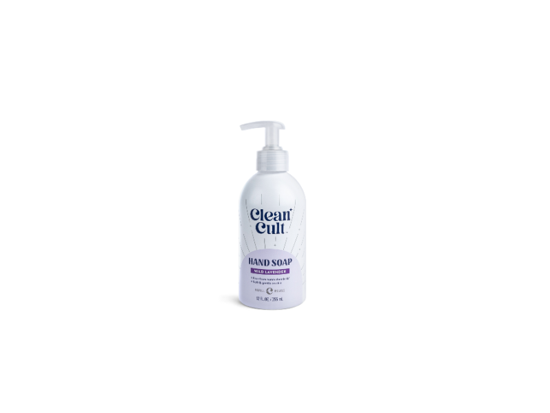Clean Cult Hand Soap, Wild Lavender, 12 fl oz/355 mL