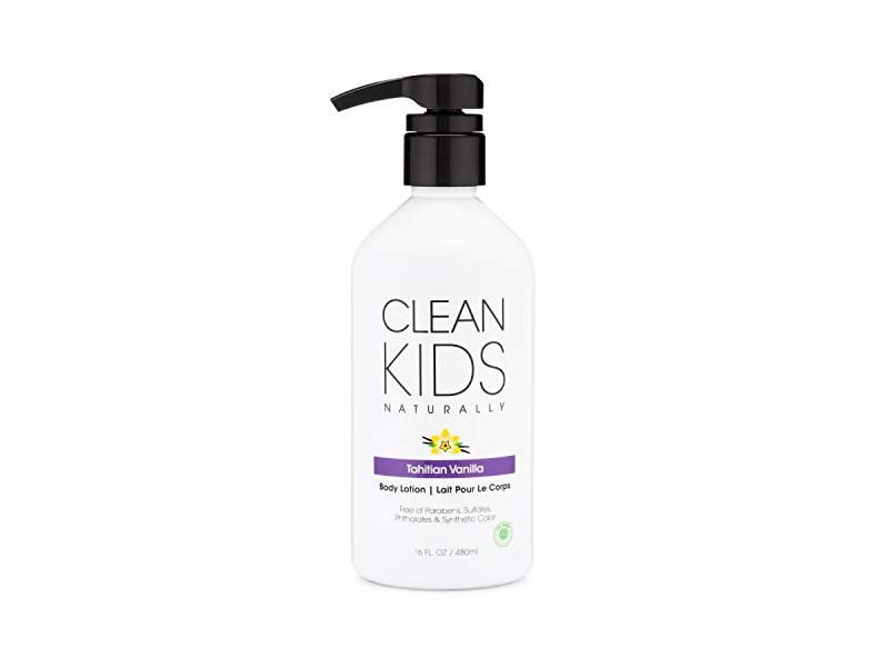 Clean Kids Naturally Body Lotion, Tahitian Vanilla, 16 fl oz/480 mL