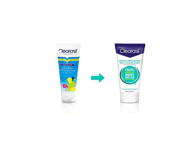 Clearasil Daily Clear Hydra-Blast Oil-Free Face Wash, 6.5 oz