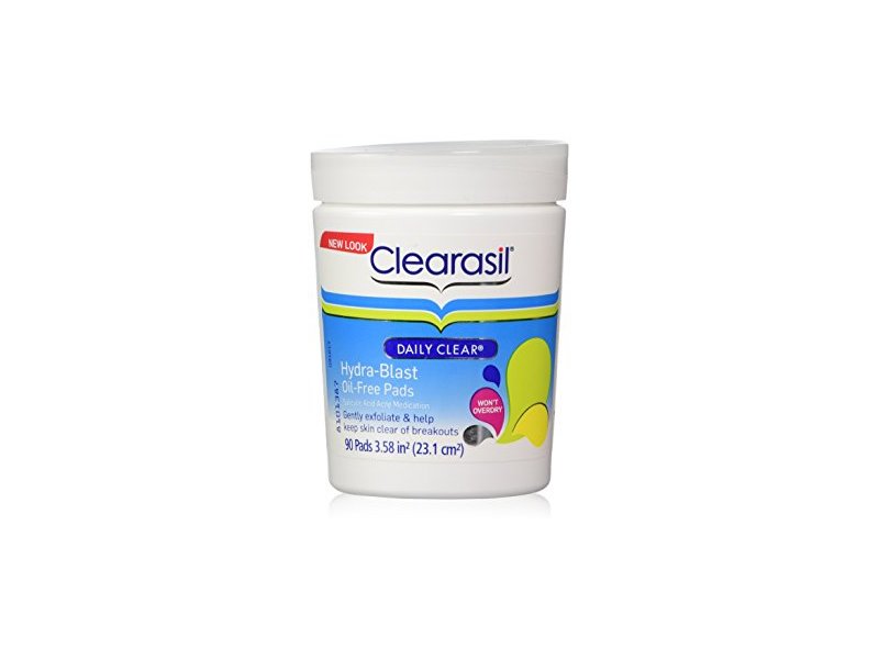 Clearasil Daily Clear Hydra-Blast Oil-Free Pad, 90 pads