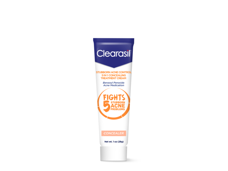 Clearasil Stubborn Acne Control 5 in 1 Concealing Treatment Cream