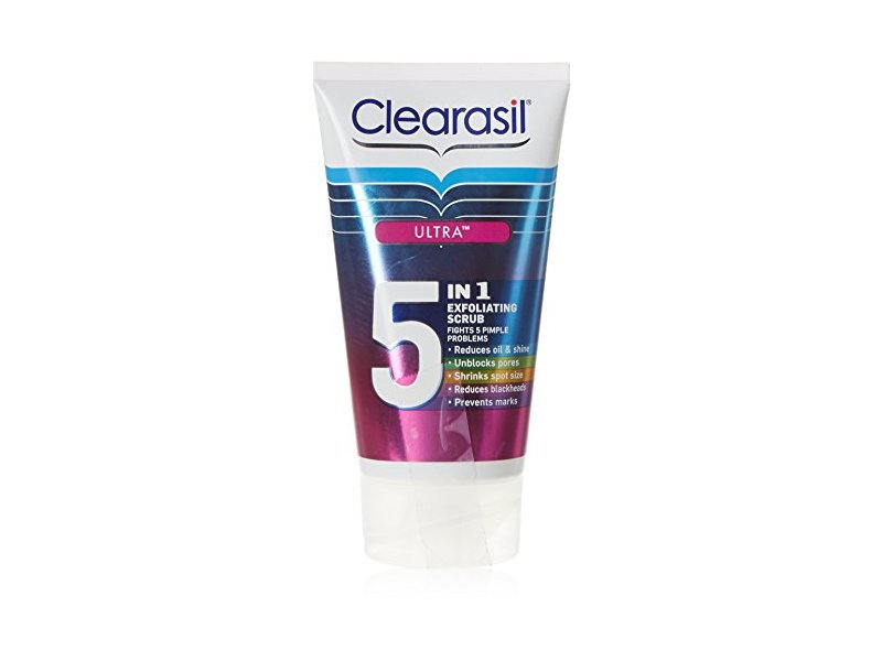 Clearasil Ultra 5 In 1 Exfoliating Scrub, 150 mL