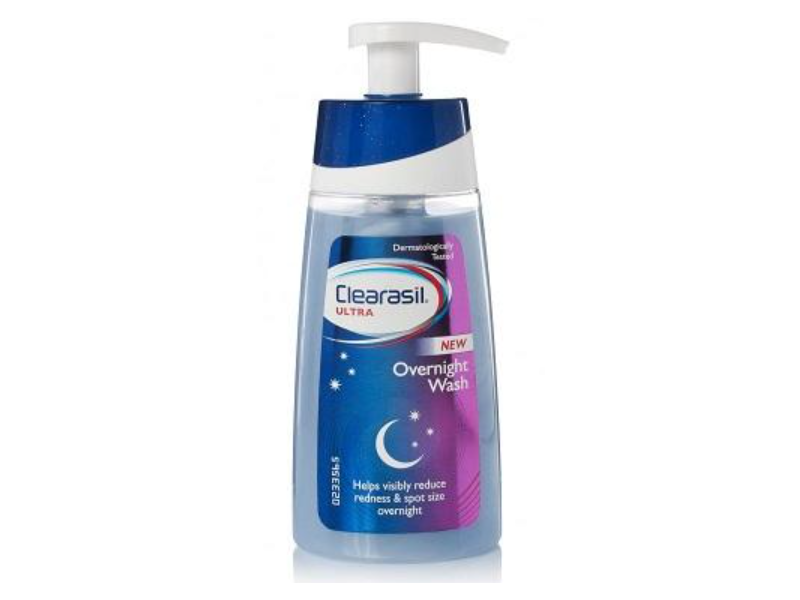 Clearasil Ultra Overnight Wash, 6.78 fl oz/200 mL