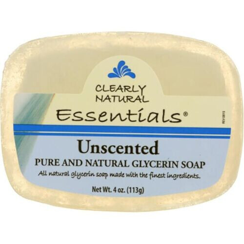 Essentials Unscented Glycerin Soap Bar