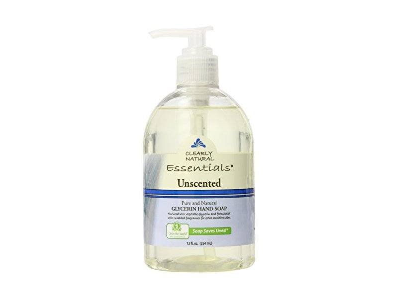 Clearly Natural Liquid Glycerine Soap, Unscented, 12 Ounce