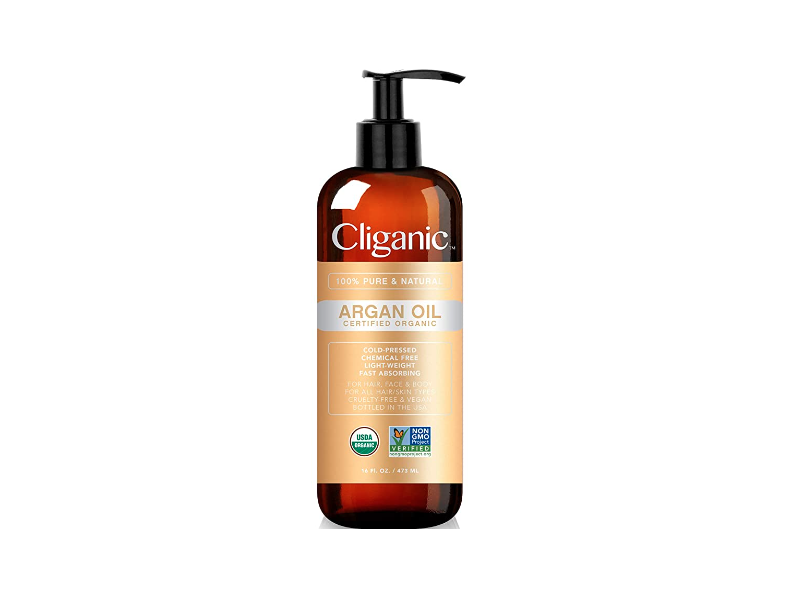 Cliganic 100% Pure & Natural Argan Oil, 16 fl oz/473 mL