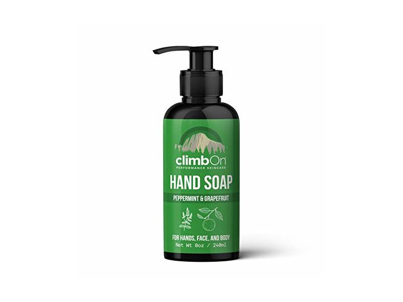 climbOn Peppermint & Grapefruit Hand Soap, 8 oz