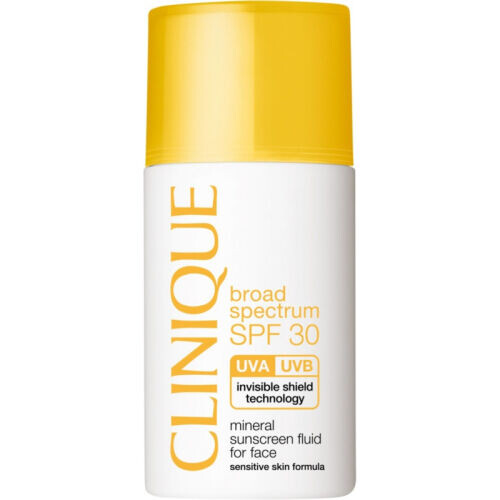 Broad Spectrum SPF 30 Mineral Sunscreen Fluid For Face