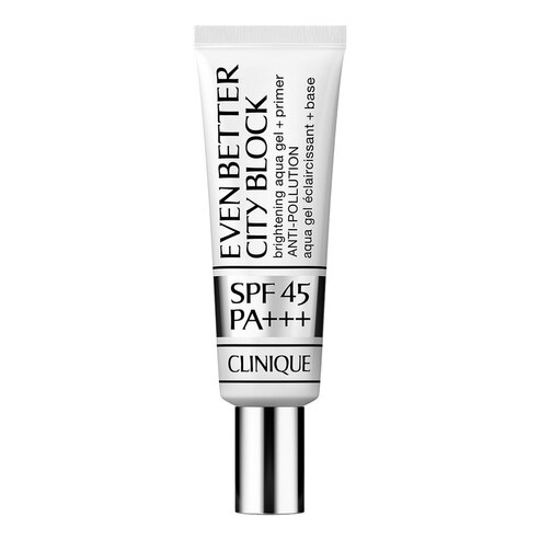 Even Better City Block Brightening Aqua Gel + Anti-Pollution Primer SPF 45