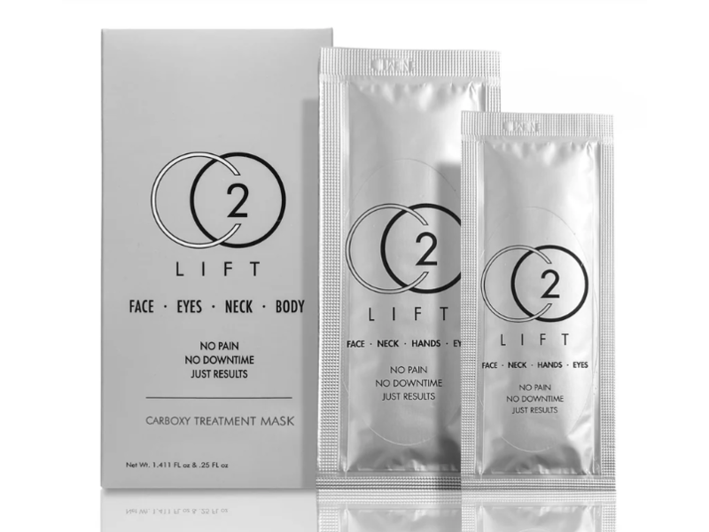 CO2 Lift Carboxy Treatment Face + Eye + Neck + Body Mask, 1.411 fl oz