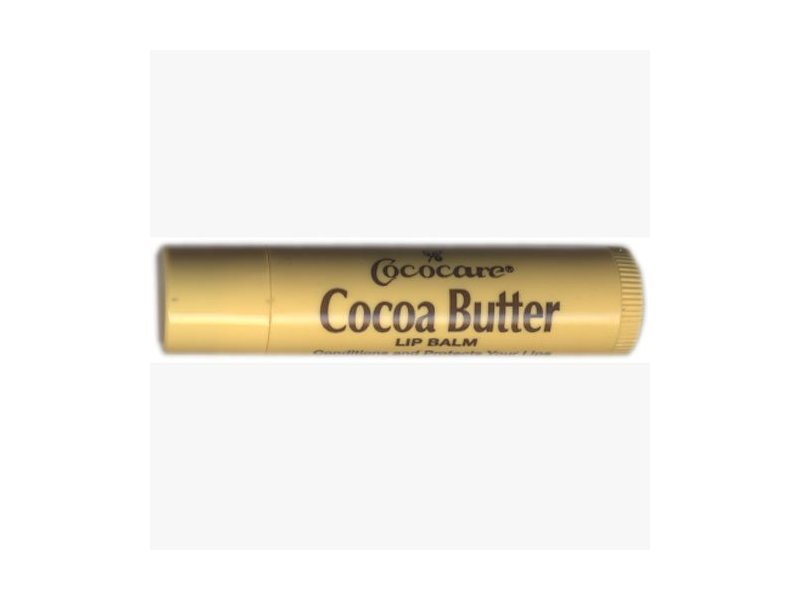 Cococare Cocoa Butter Lip Balm, .15 oz, 6 Pack