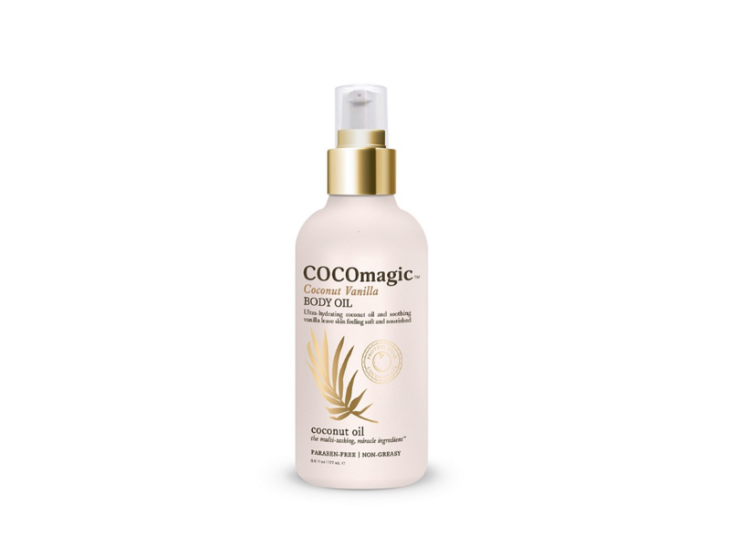 Cocomagic Body Oil, Coconut Vanilla, 6.0 fl oz/177 mL