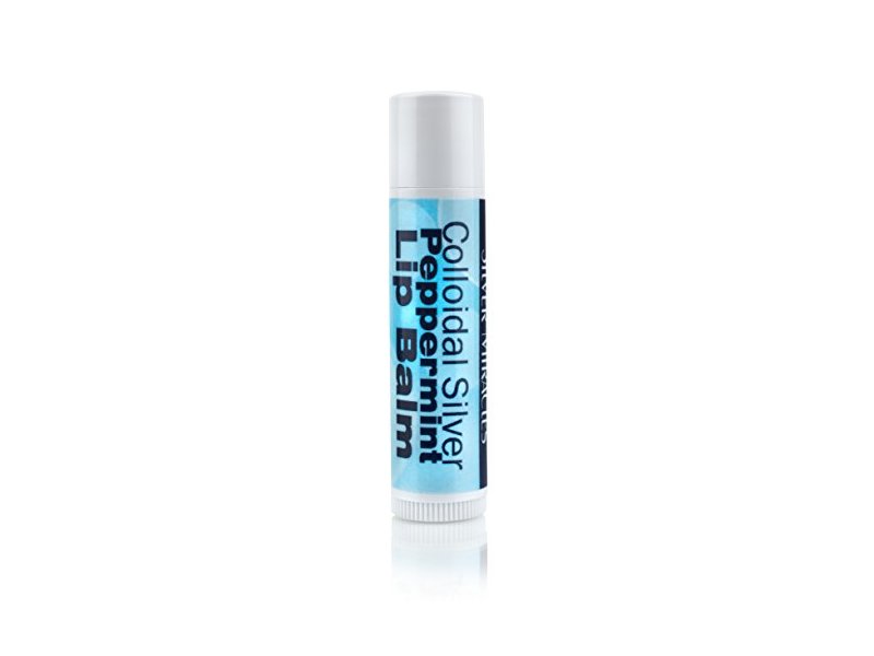 Colloidal Silver Peppermint Lip Balm, 0.15 oz