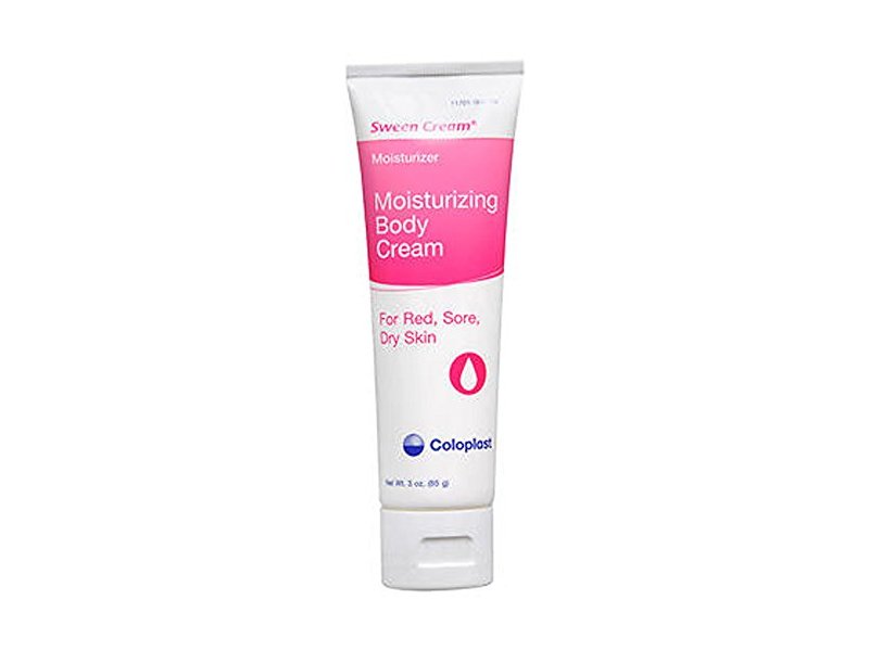 Coloplast Sween Cream Moisturizing Body Cream, For Red, Sore, Dry Skin, 3 oz/85 g