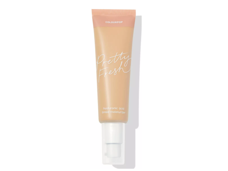 ColourPop Pretty Fresh Tinted Moisturizer, Hyaluronic Acid, Light 7W, 1.45 fl oz/43 mL