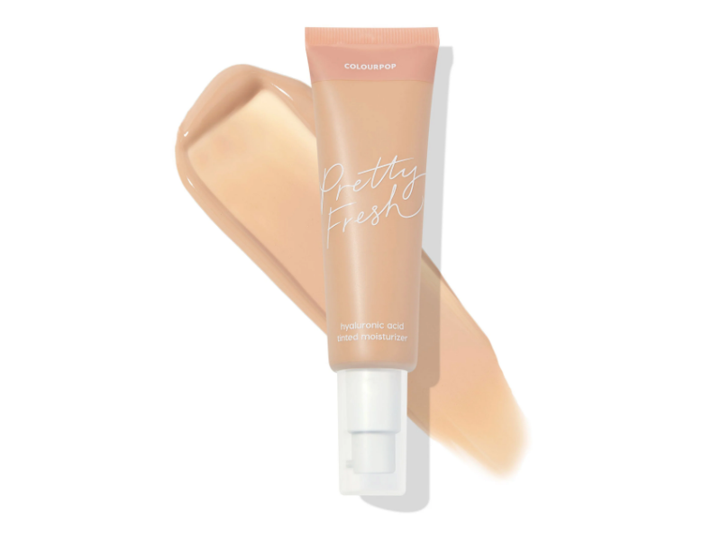 Colourpop Pretty Fresh Tinted Moisturizer, Hyaluronic Acid, Light 8 N, 1.45 fl oz/43 mL